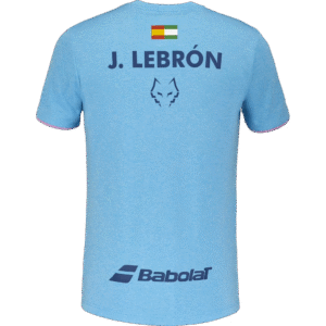Camiseta BABOLAT Juan Lebron Celeste